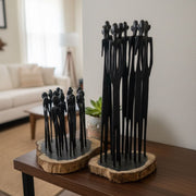 Crowded Maasai Décor Handcrafted African Art In Big And Small Sizes