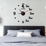 Numeral Acrylic Mirror Wall Clock