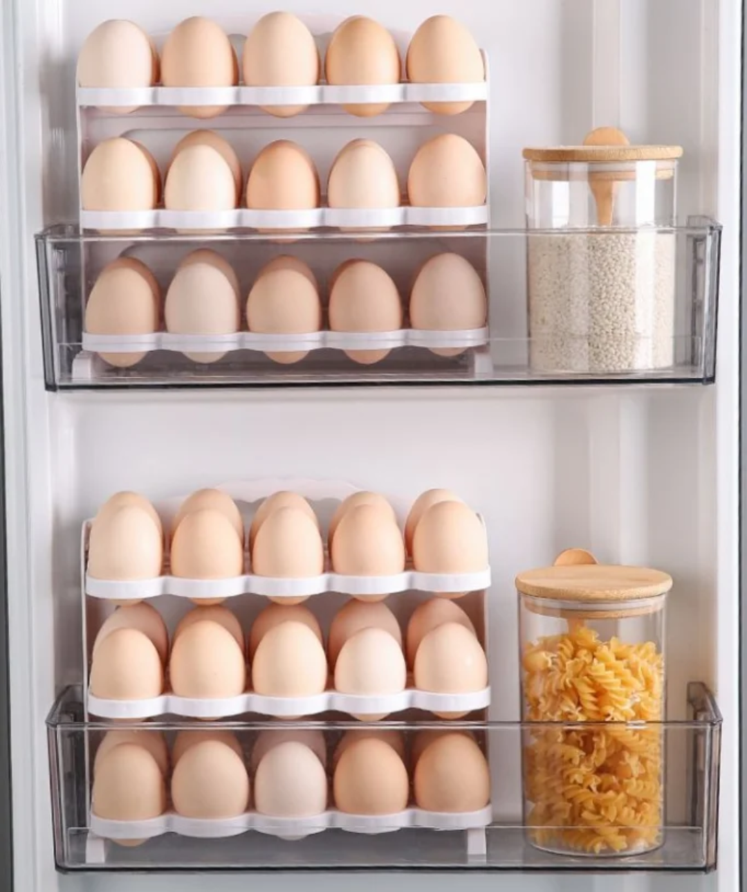 30pcs Foldable Egg Tray