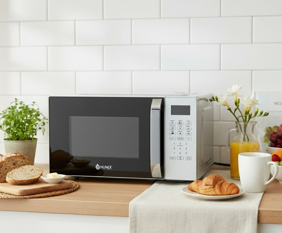 Nunix twenty litre digital microwave oven with grill function