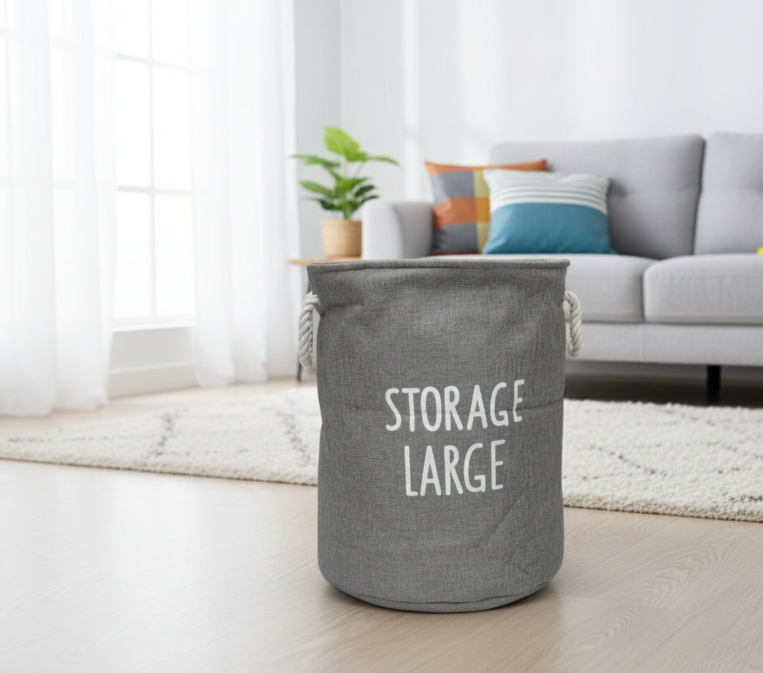Round Laundry Basket