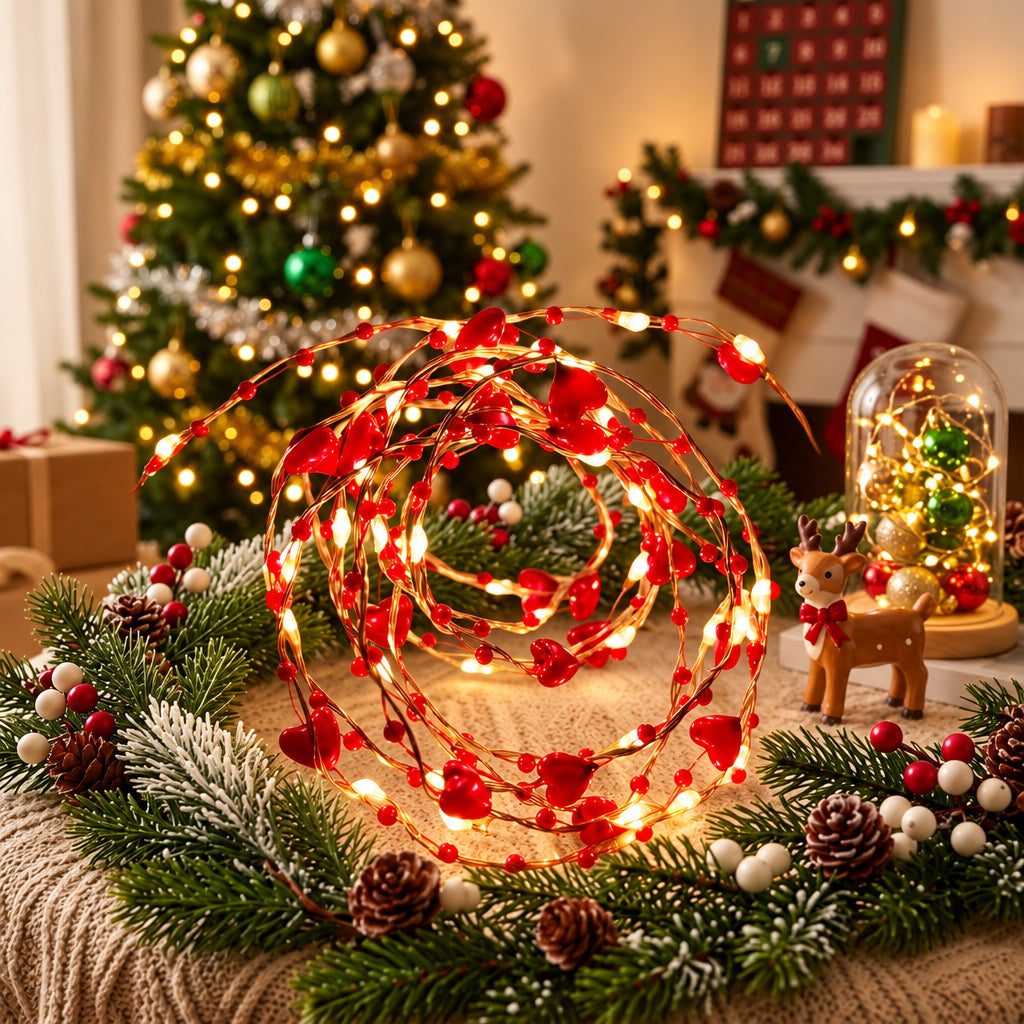 5M Battery Operated Christmas Fairy Lights with 50 Lights