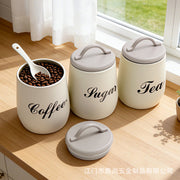 3pcs Nordic Kitchen Storage Jar Set