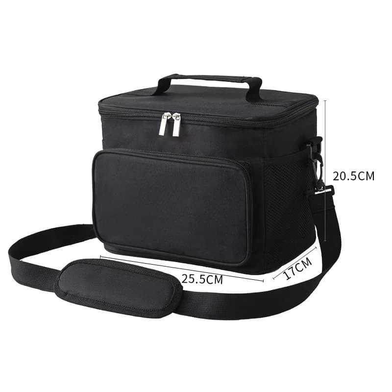 Large capacity cooler lunch bag