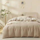 100% Cotton Waffle Duvet Cover