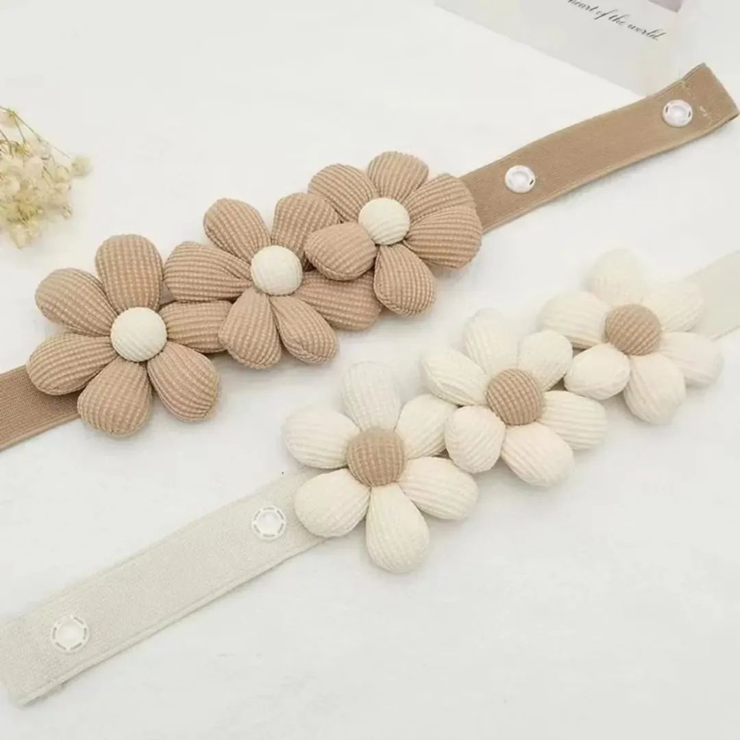1pc Handwoven Flower Curtain Tiebacks