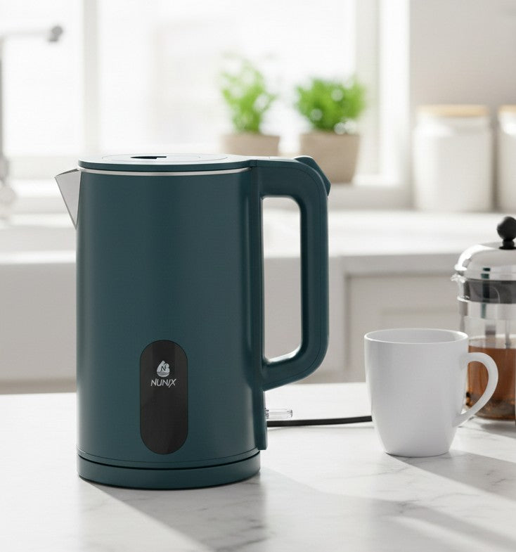 Nunix SJN001 electric kettle with 2.5-liter capacity for fast boiling