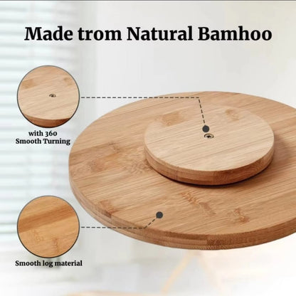 Single layer rotating spice rack