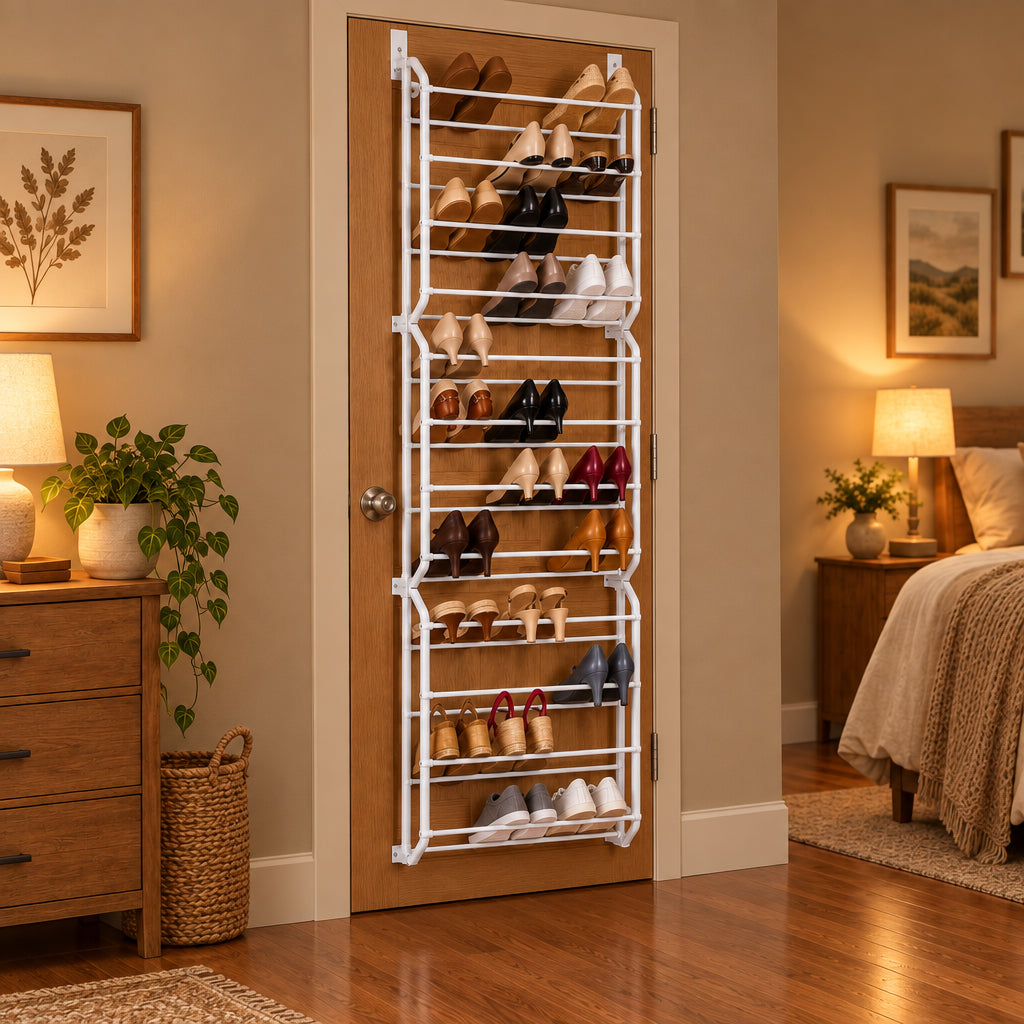 36 Pairs Behind the Door Shoe Rack for Space Saving Footwear Storage - available in Nairobi, Kenya