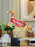 Crystal Horse Statue Sculpture