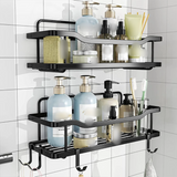 2Pcs Set Bathroom Organizer / Kitchen Shelf