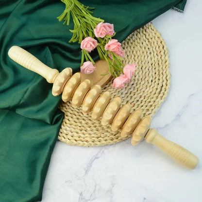Wood Therapy Massage Tool Rolling Pin