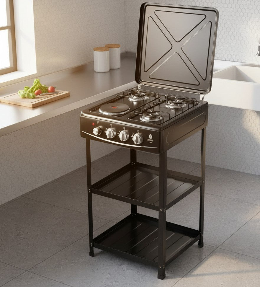 Standing Cooker with Shelves