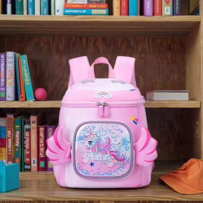 Girls’ Cartoon-Themed School Bag