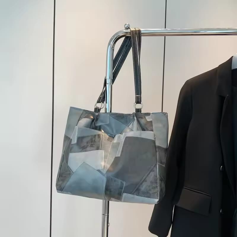 Geometry Pattern Shoulder Bag