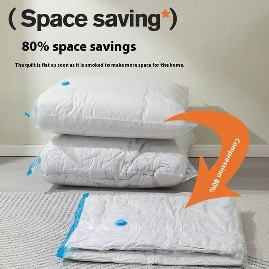 Gemelli Colllection vacuum bag storage organizer 8pc compression storage bag set waterproof stackable vacuum seal bags travel space saving storage bags with manual pump clothing bedding organiser set