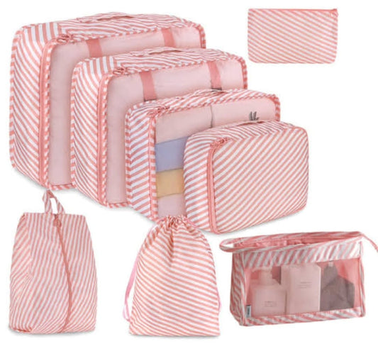 8pcs Luggage Travel Organizers
