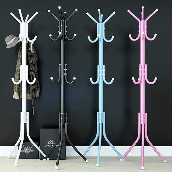 12-Hook Multipurpose Coat & Bag Hanger