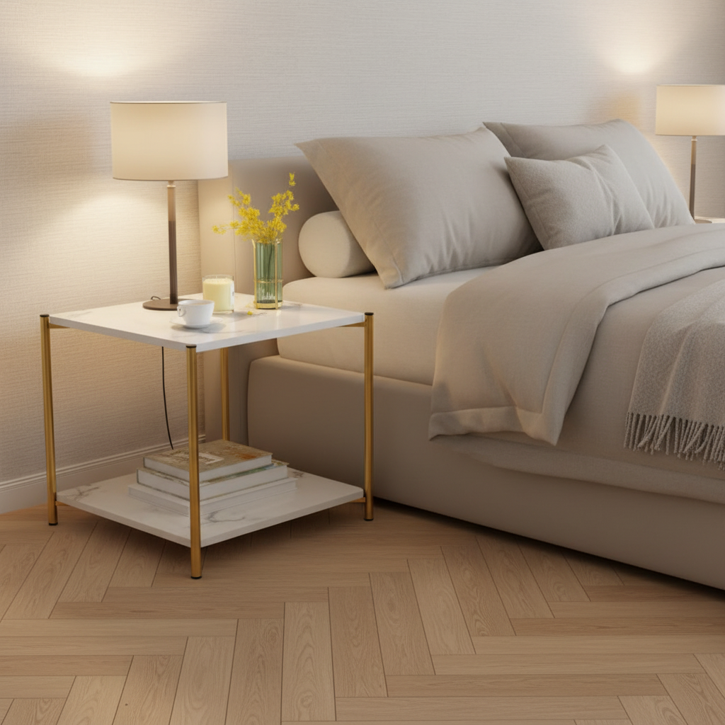 2 Tier Side Table