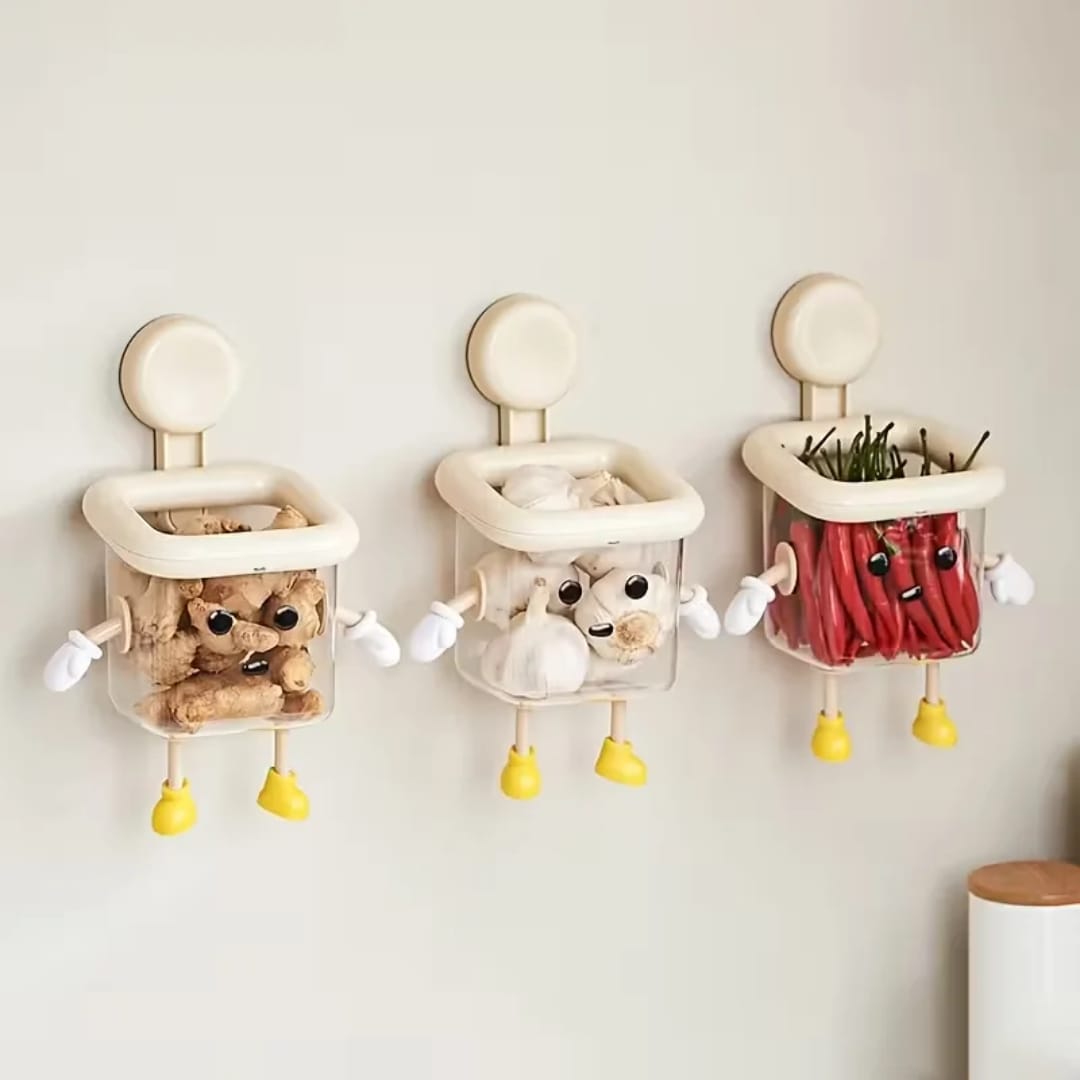 Mounted Storage Box with Suction Installation
