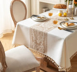 Linen Dining Table Cloth