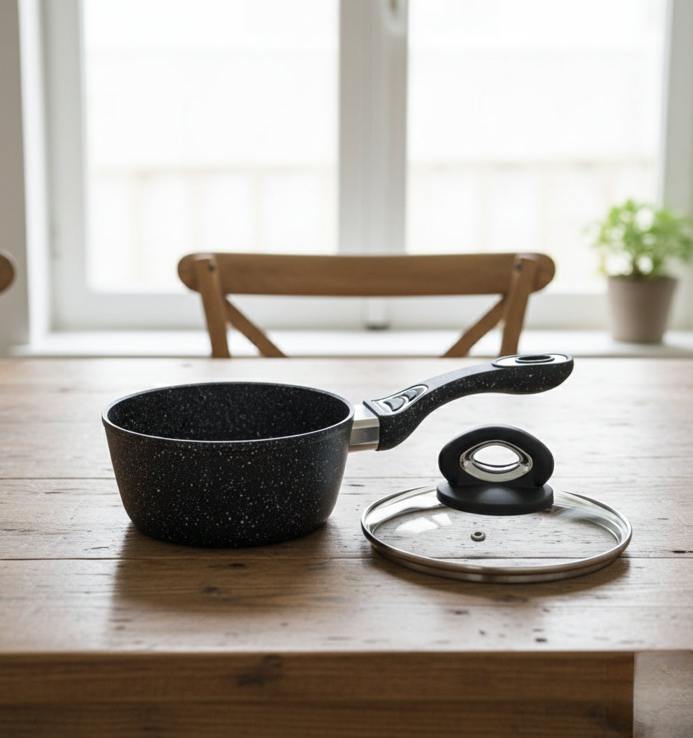 Granite Sauce Pan With Lid