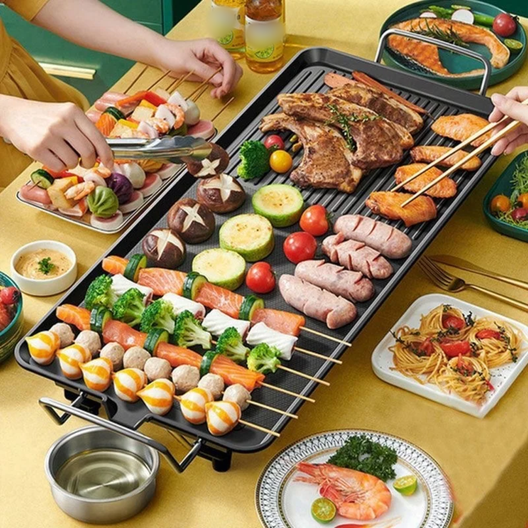 Electric Bbq Grill Pan