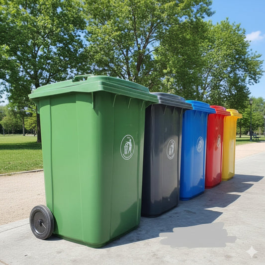 Wheeled Dustbin With Lid