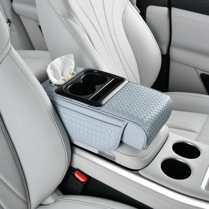 Console Armrest Cushion with 2 Cup Holders