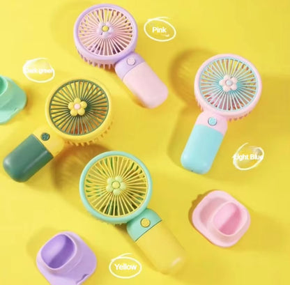 Mini handheld small fan