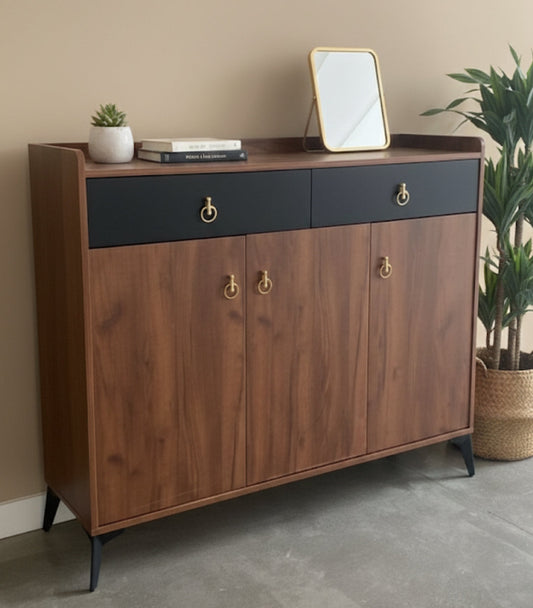 Wooden Shoe Cabinet
