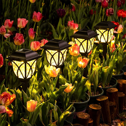 4pcs Solar Pathway Lights