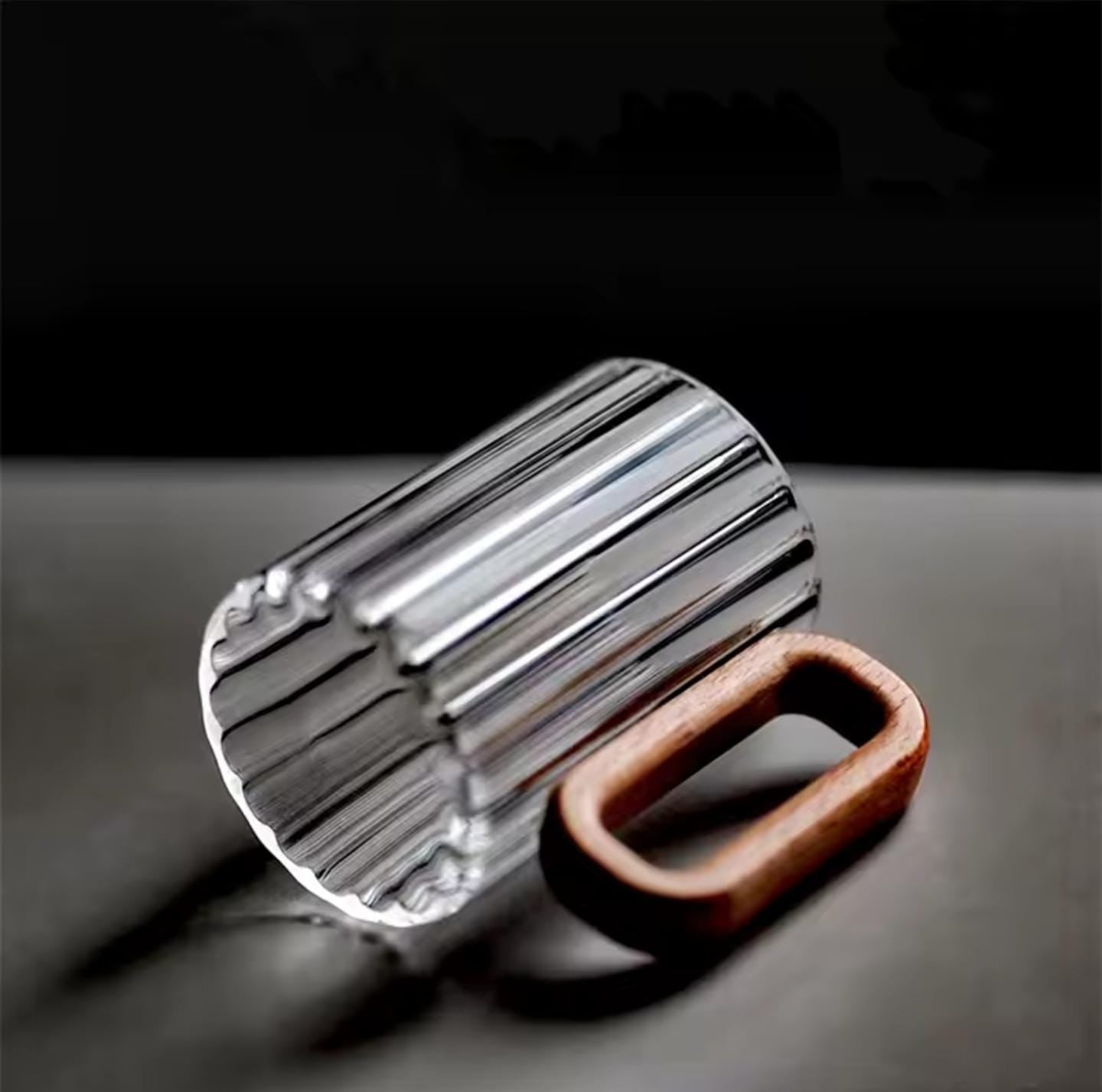 6Pcs Heat Resistant Borosilicate Glass Mug