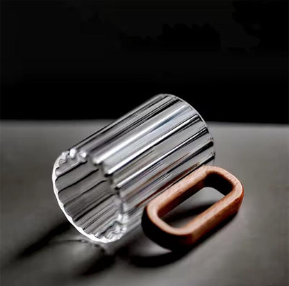 6Pcs Heat Resistant Borosilicate Glass Mug