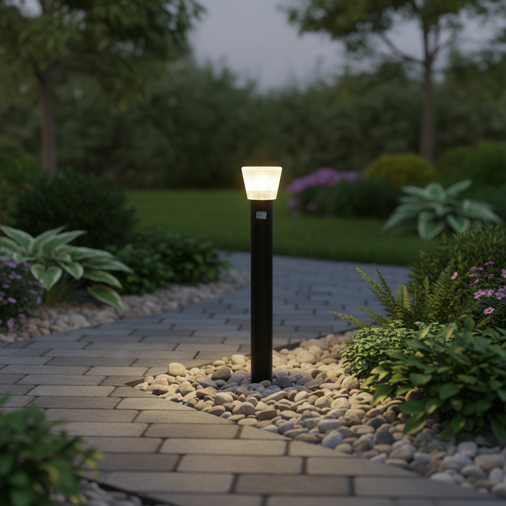 Outdoor Bollard Light LL 506P-08-BK