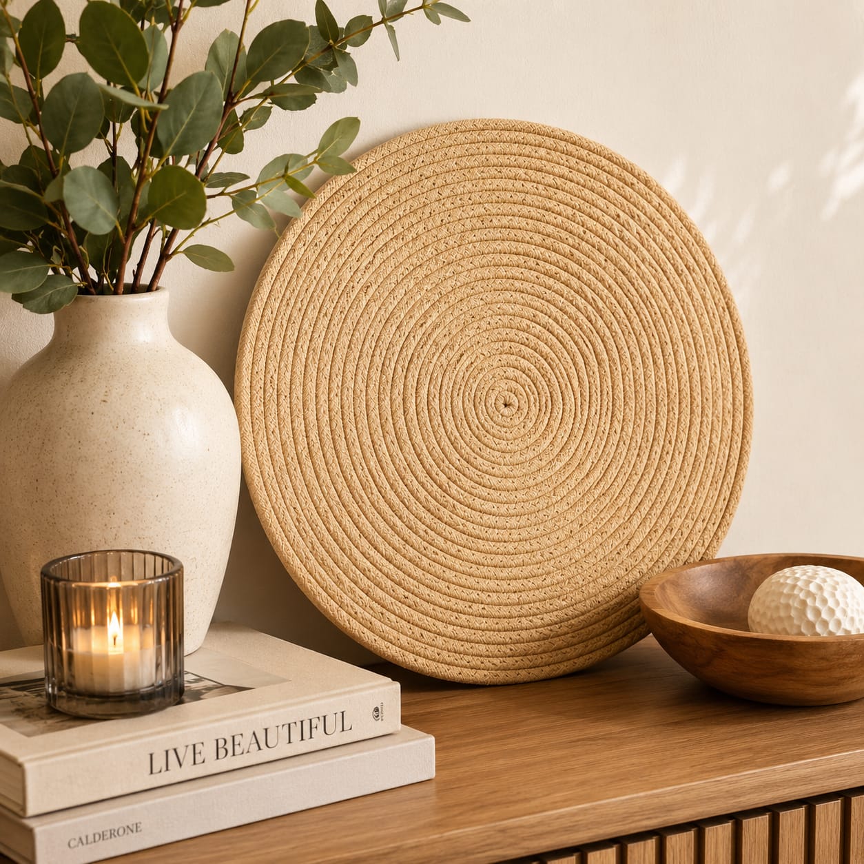 Woven Table Mats Set of 6