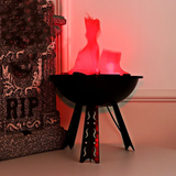 Flammen Lamp 3-Legged Stand Fireplace
