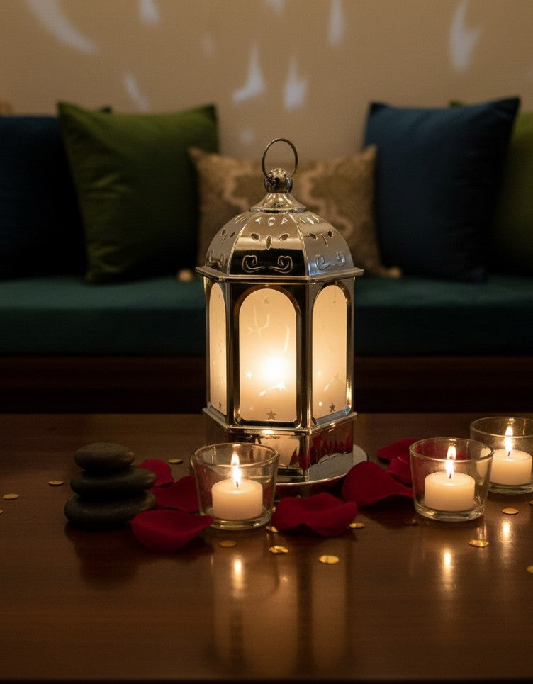 Moon & Star Shadow Lantern