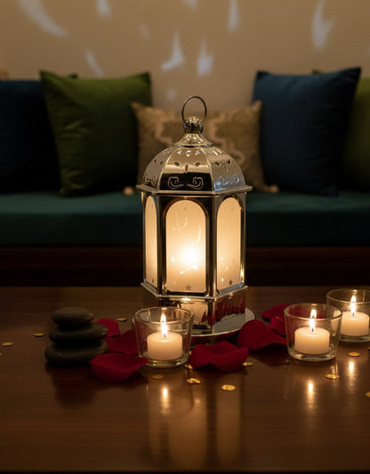 Moon & Star Shadow Lantern