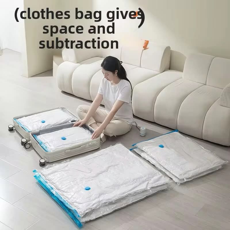 8pc Vacuum Bag Storage Organizer