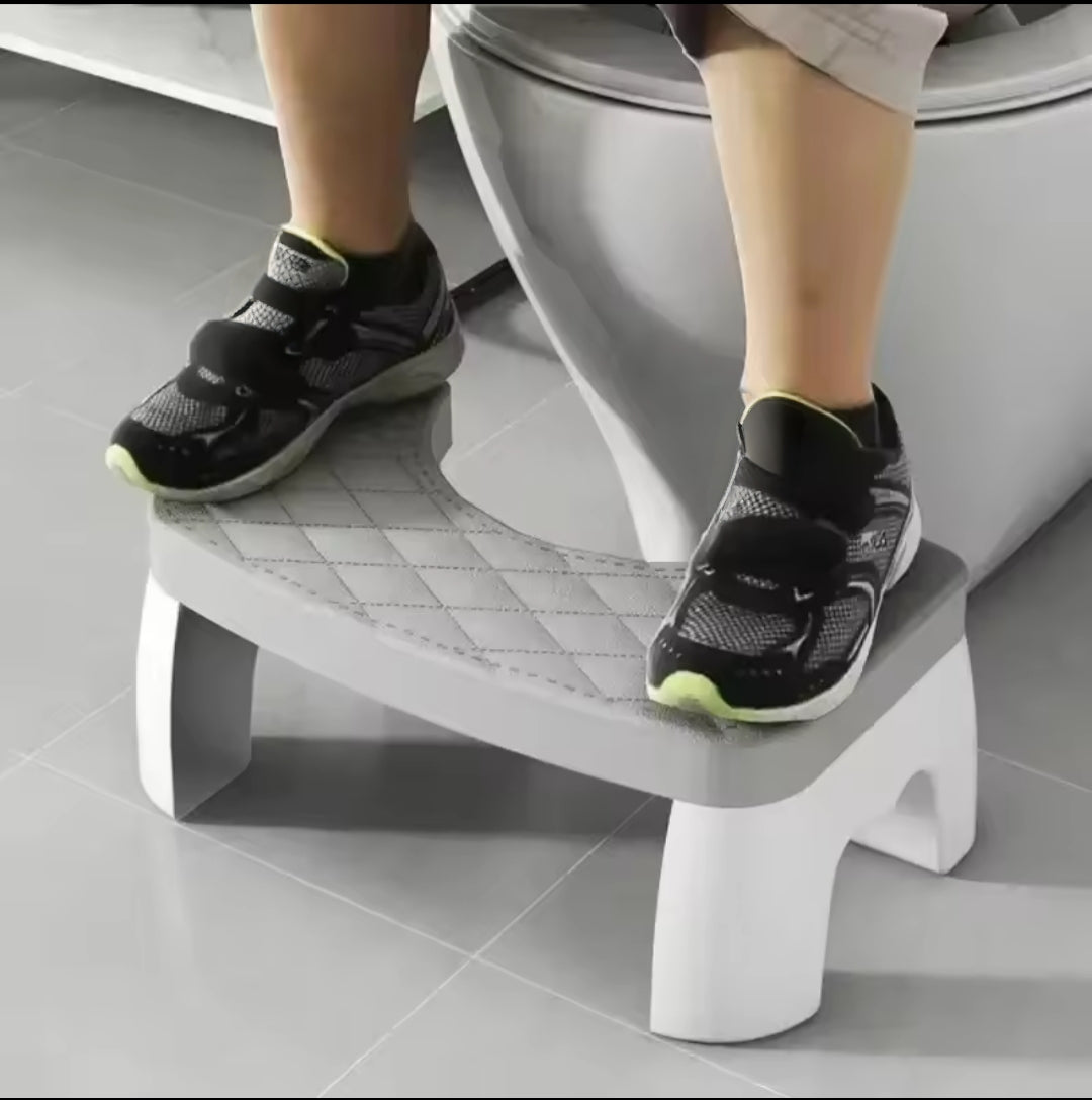 Toilet Foot Stool For Improved Bowel Movement