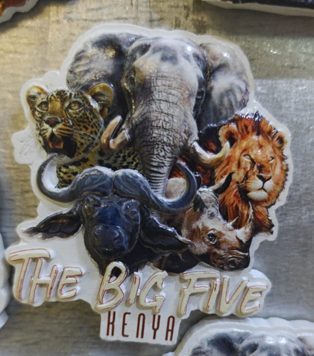 Africa Heritage Magnet Fridge Décor Cultural Souvenir