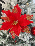 Christmas Glitter Flower