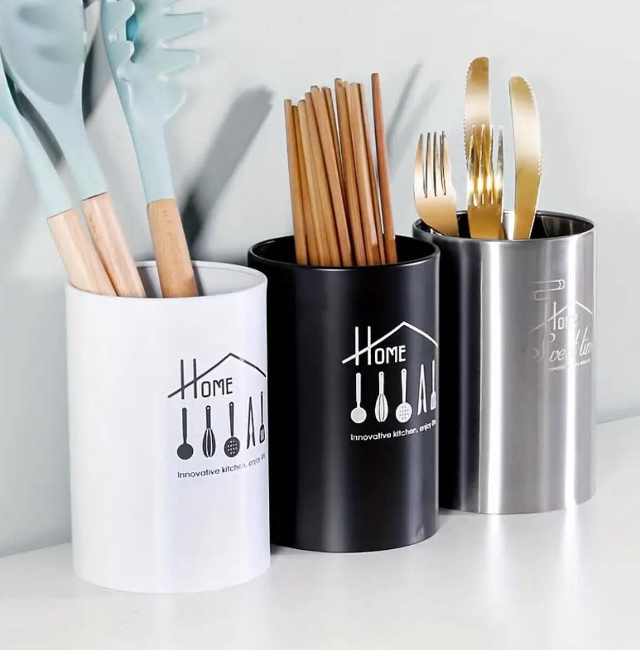 Stainless Steel Cutlery Holder