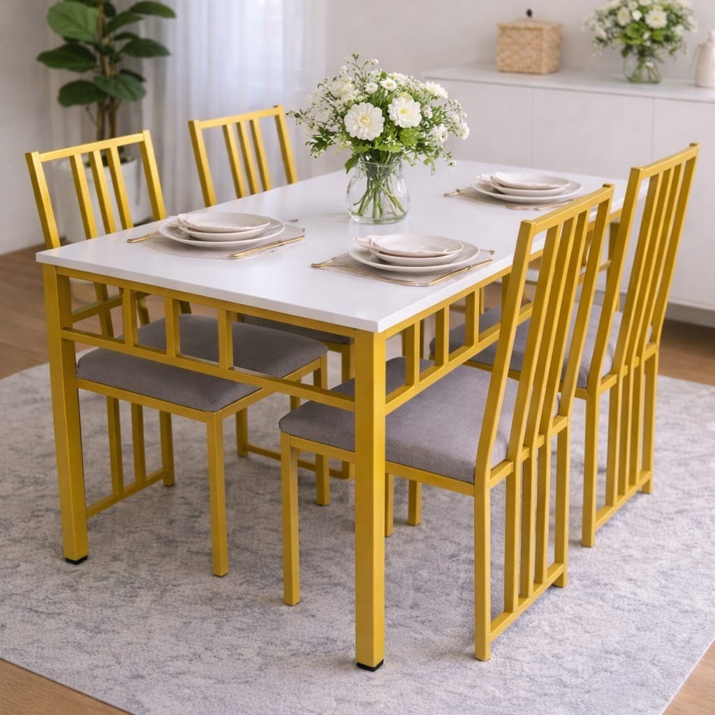 4-Seater Dining Table Set