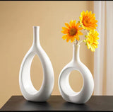 This Nordic doughnut vase