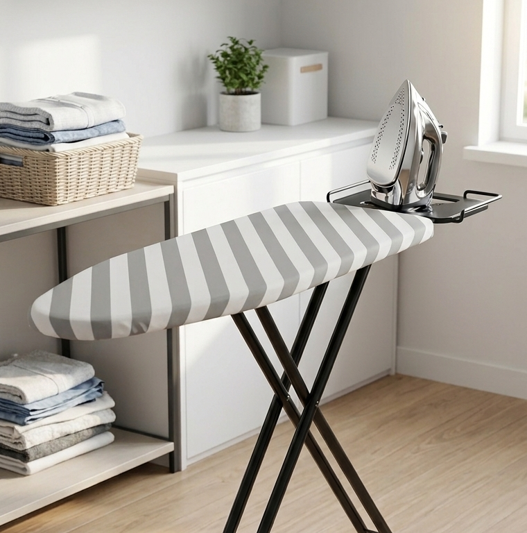 Metallic Folding Adjustable Ironing Board