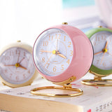 Silent Non-Ticking Retro Vintage Alarm Clock With Night Light