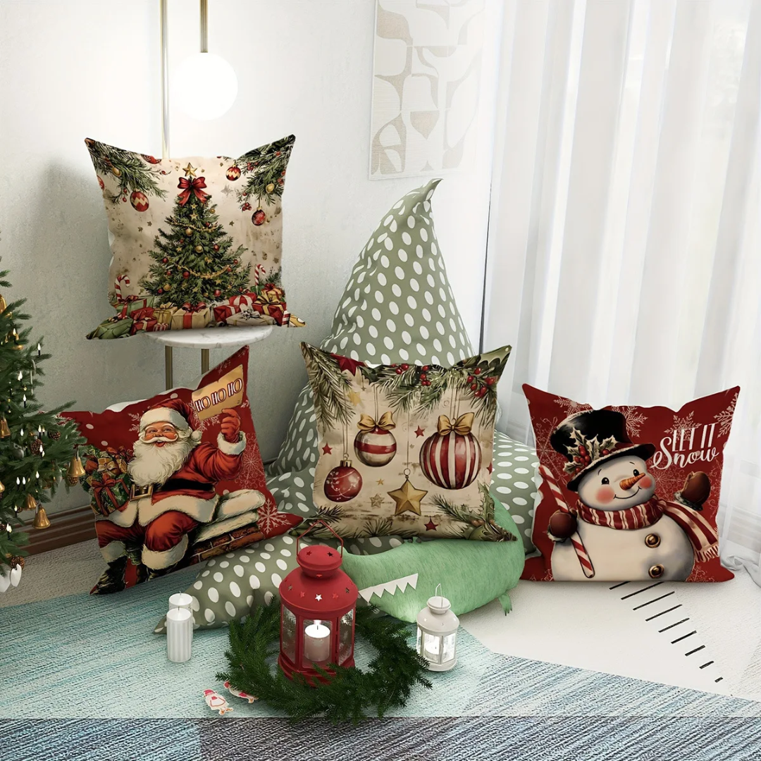 Christmas Throw Pillow Cases