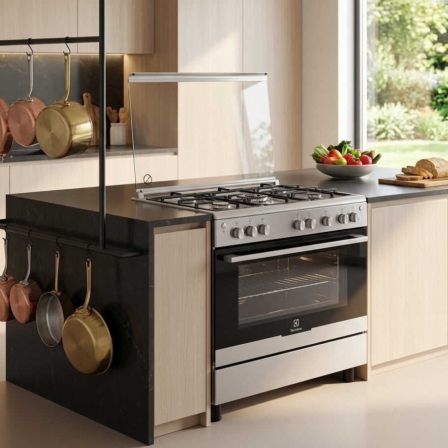 Electrolux Free Standing Gas Cooker 90x60cm EKK925A0OX
